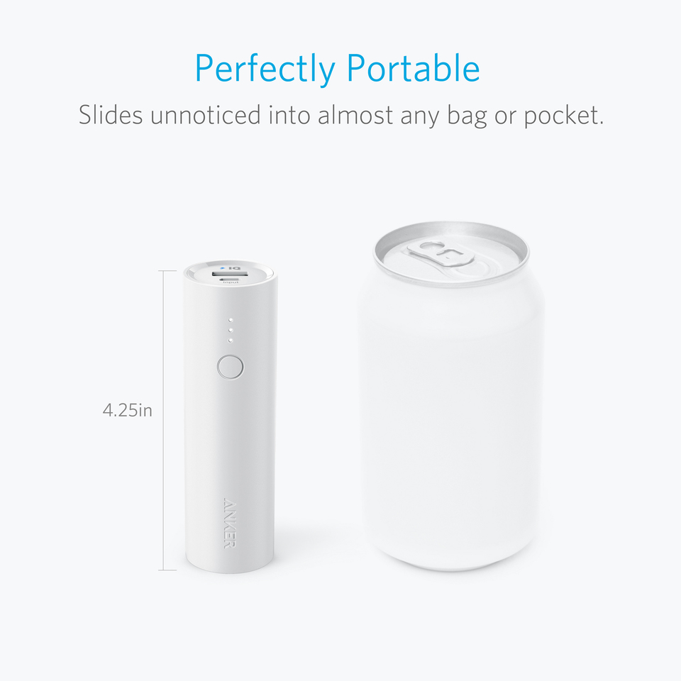 White - PowerCore 5000